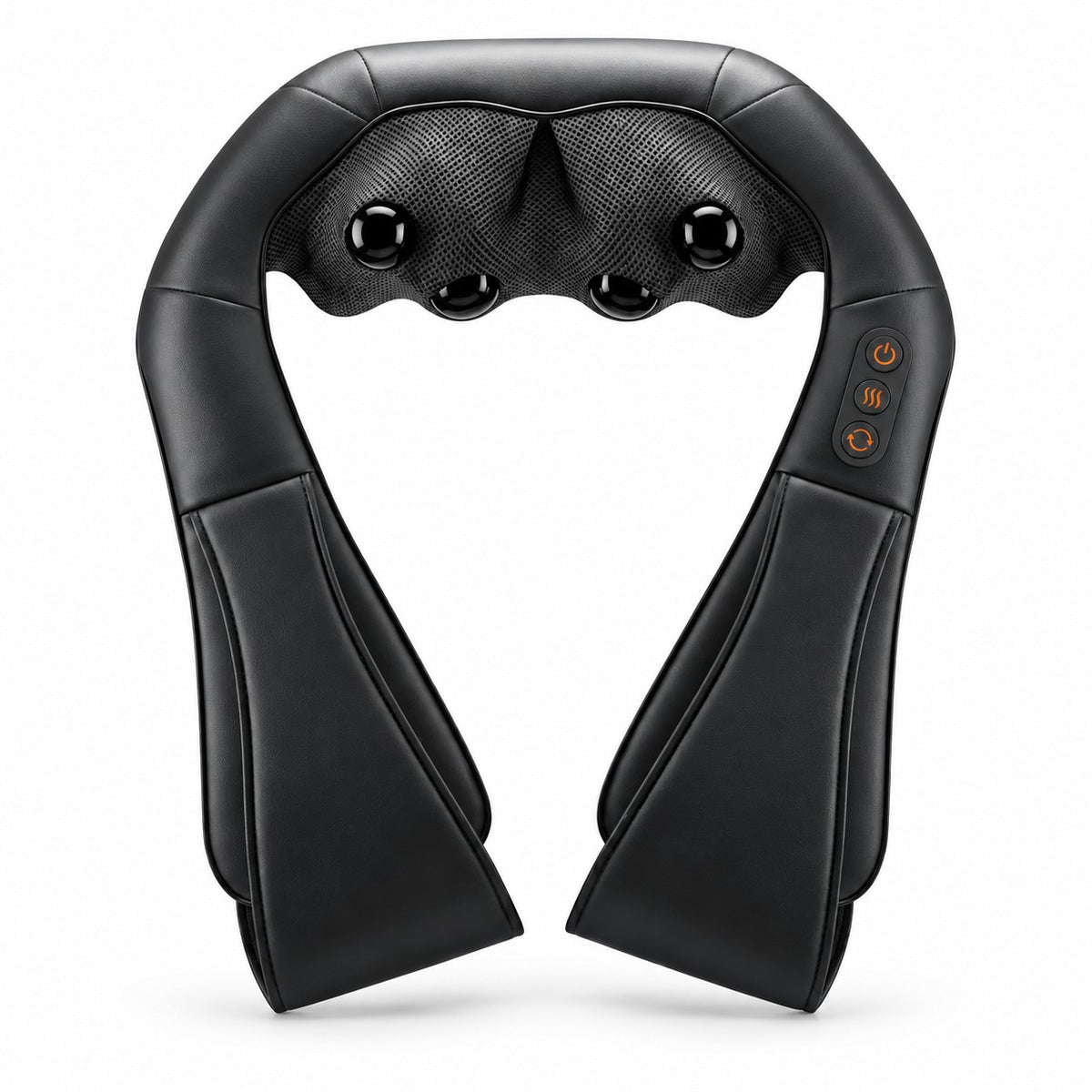 Shiatsu-nackmassageapparat med värme