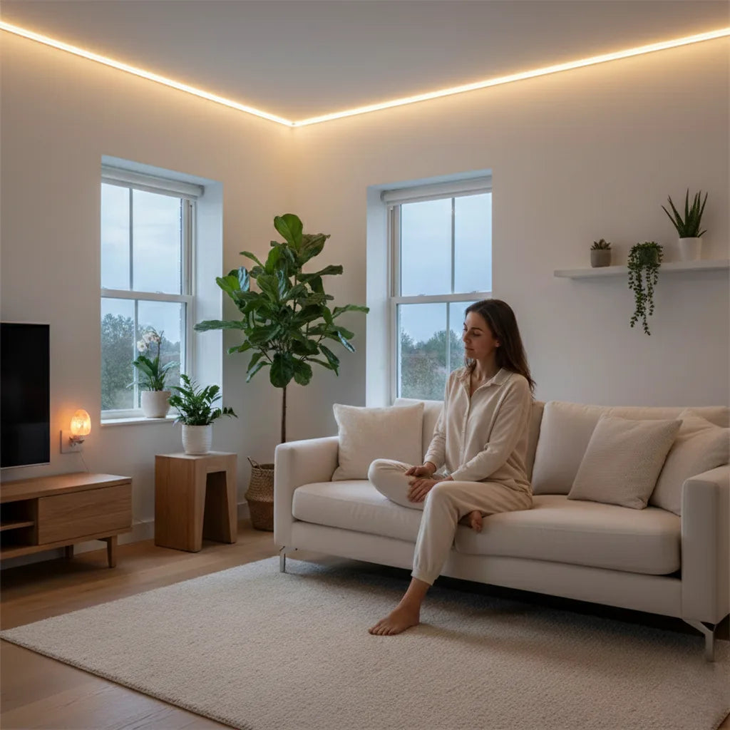 Unik design med saltkristall