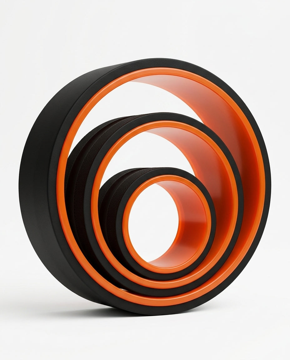 Foamroller-set för ryggen – 3 storlekar för rörlighet och återhämtning – produktbild 1