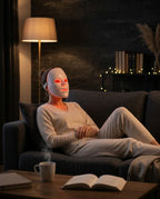 LED-ansiktsmask för hemmet – flera ljuslägen för en lugn hudvård på kvällen – produktbild 2