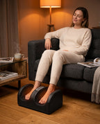 Shiatsu-fotmassageapparat med värme – knådande massage för trötta fötter – produktbild 2