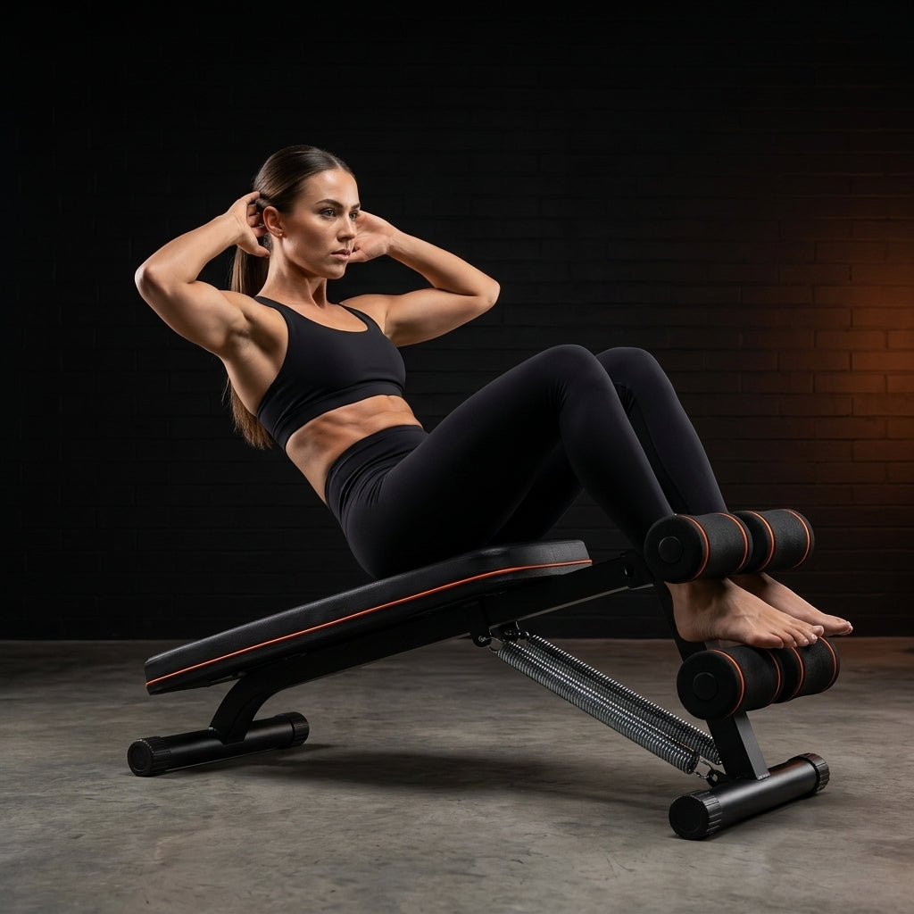 Ryggtränare med justerbar vinkel – stretching och core-träning hemma – produktbild 3
