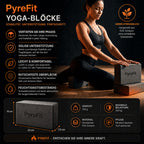 Yogablock i EVA-skum 2-pack – stöd och linjering för yoga och pilates – produktbild 3