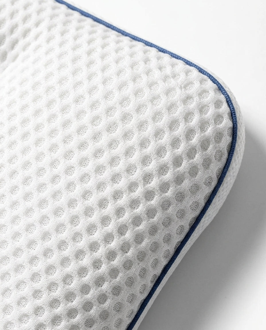 Babykudde med ergonomisk huvudgrop – mjukt stöd för tupplurar och på resan – produktbild 4