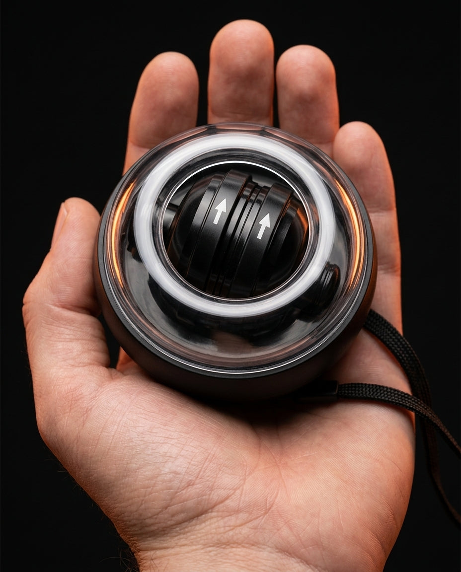 Handtränare med gyroteknik – greppstyrka för hand, handled och underarm – produktbild 6