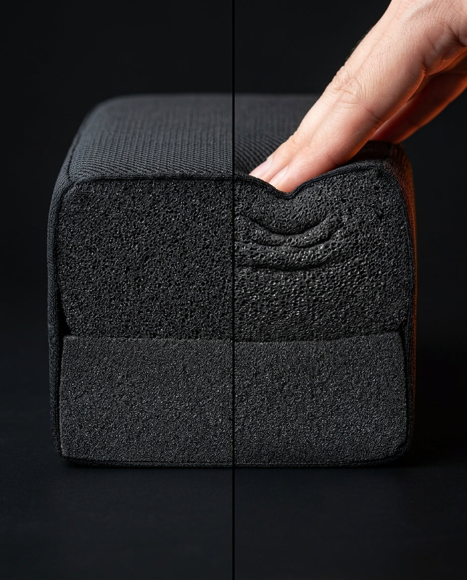 Sittdyna i memoryskum med vibration – stöd för kontoret, bilen och långa resor – produktbild 6