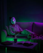 LED-ansiktsmask för hemmet – flera ljuslägen för en lugn hudvård på kvällen – produktbild 7