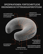 Amningskudde med ergonomisk form – avlastar armar och axlar vid matning – produktbild 5