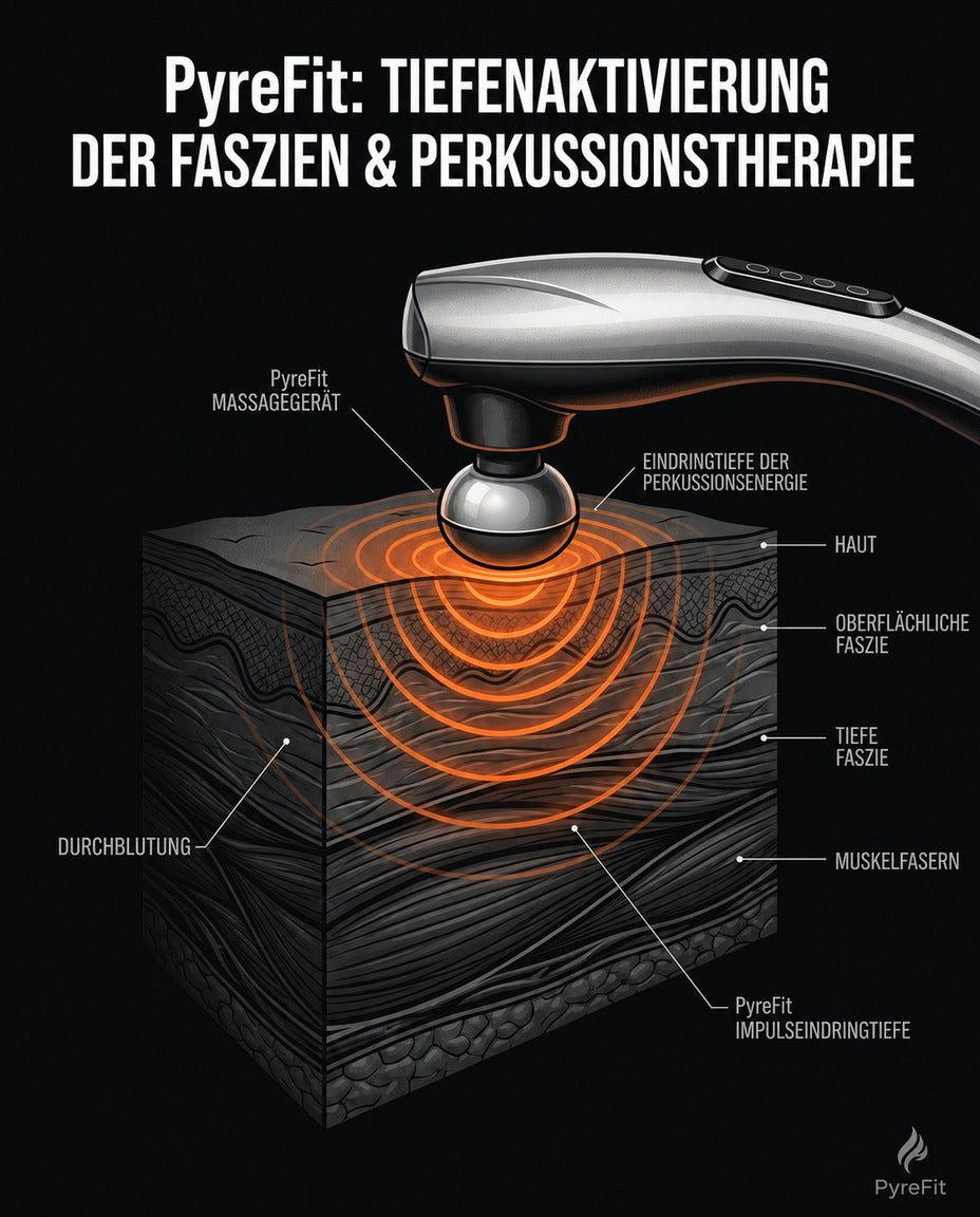 Massagepistol med utbytbara huvuden – djupmassage för muskler och återhämtning – produktbild 11