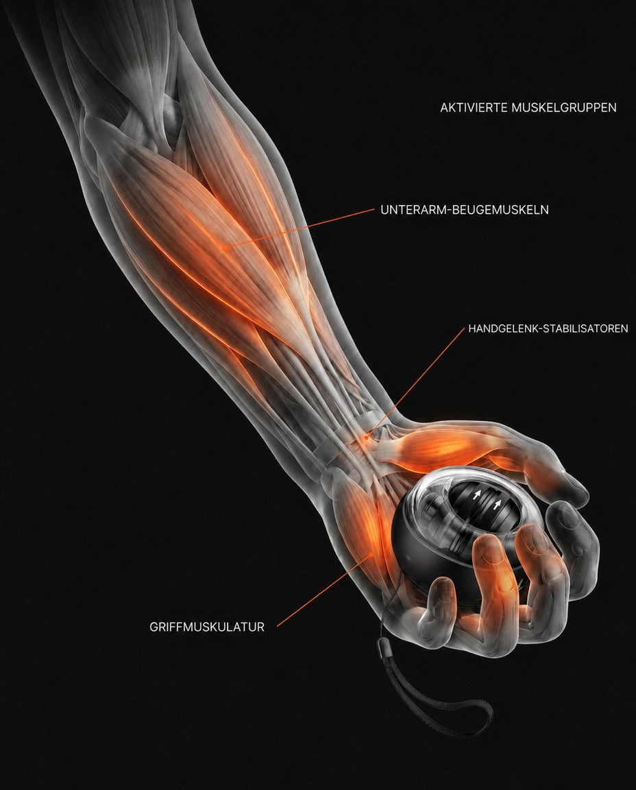 Handtränare med gyroteknik – greppstyrka för hand, handled och underarm – produktbild 11