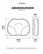 Äggformad nackkudde – ergonomiskt stöd för rygg- och sidosovare – produktbild 13