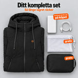 Komplett set: Alpina, powerbank 20 000 mAh, laddkabel, tvättpåse och väska