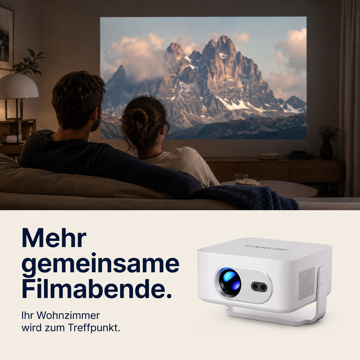 Magcubic HY300MAX – Fler filmkvällar tillsammans.