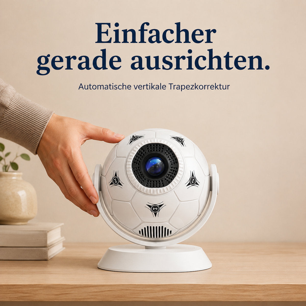 Magcubic HY300F – Enklare att rikta rakt.