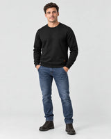 Uppvärmd sweatshirt med rund hals PyreFit Aeroan, helfigur