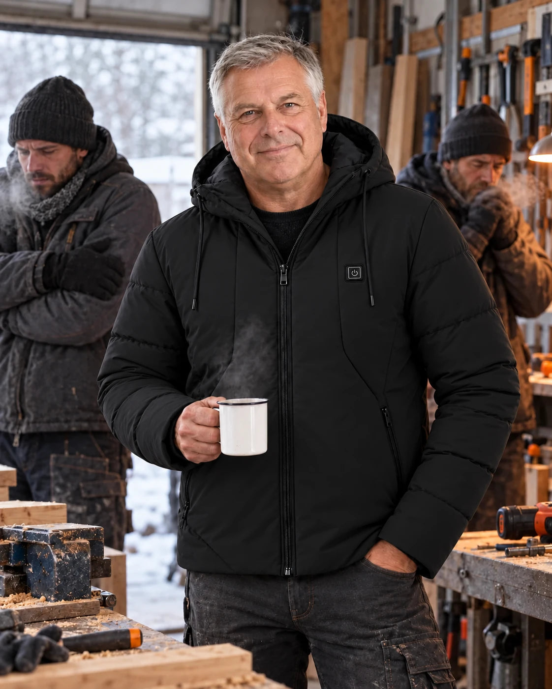 PyreFit Apexia i svart – en vinterdag