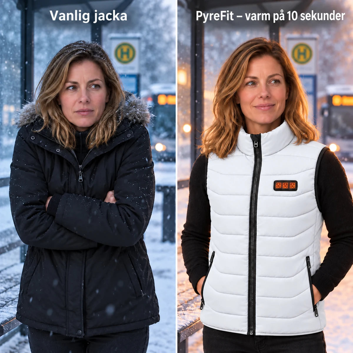 PyreFit Aurina i vitt – jämförelse