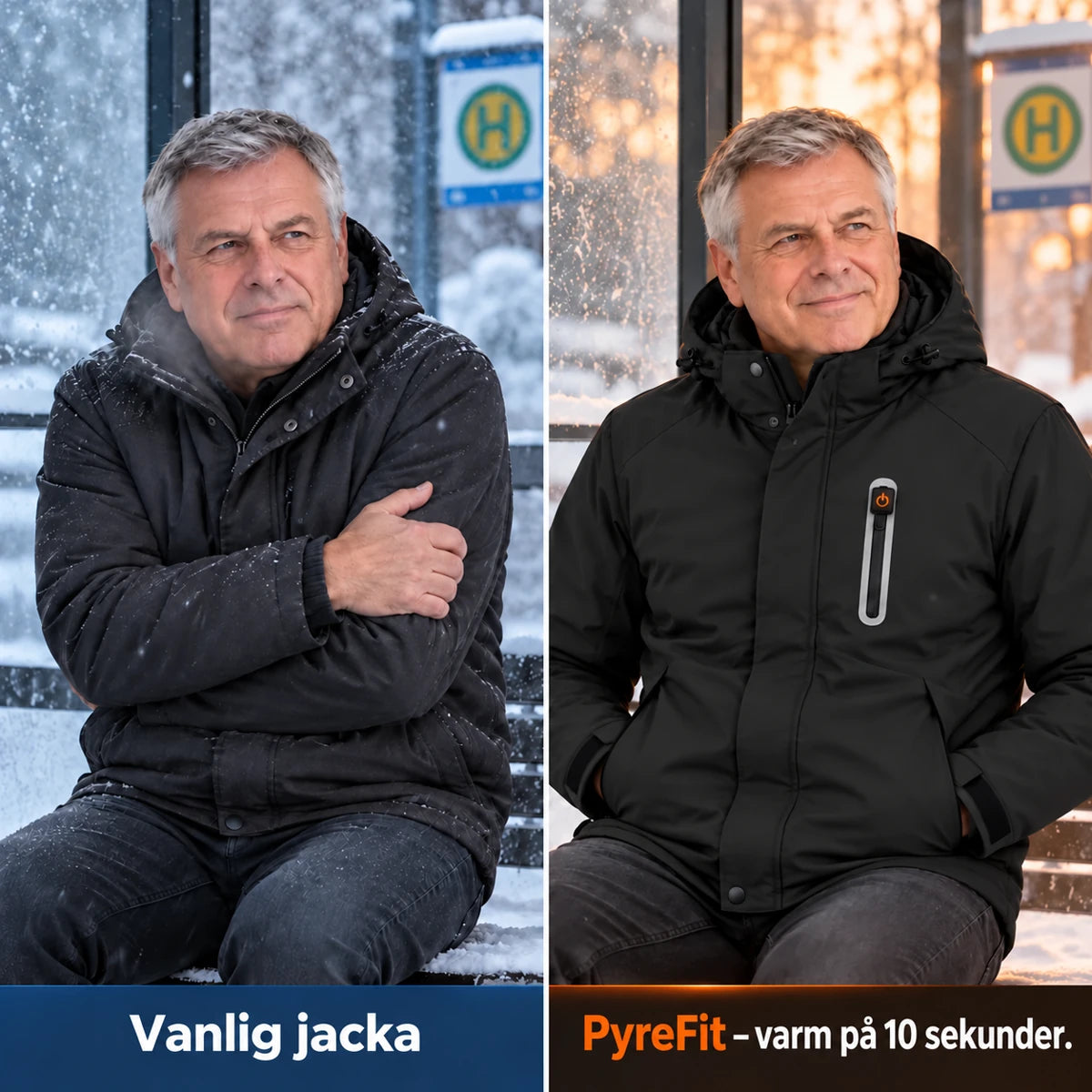PyreFit Calvero i svart – jämförelse