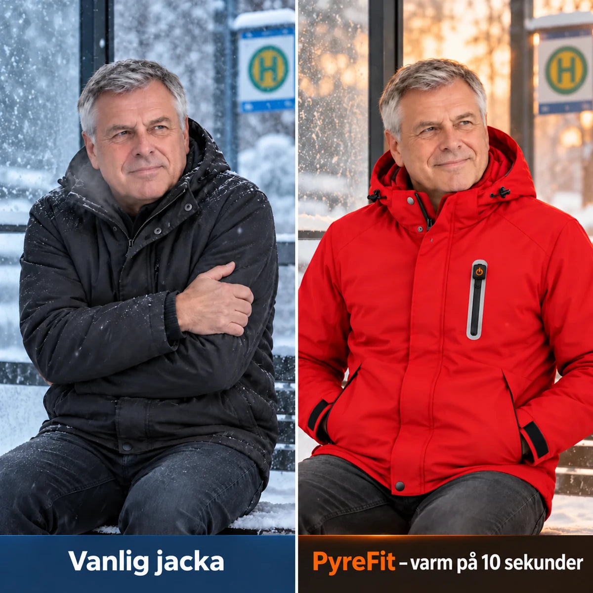 PyreFit Calvero i rött – jämförelse