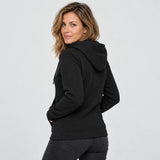 Uppvärmd sweatshirtjacka dam PyreFit Cosaro, bakifrån