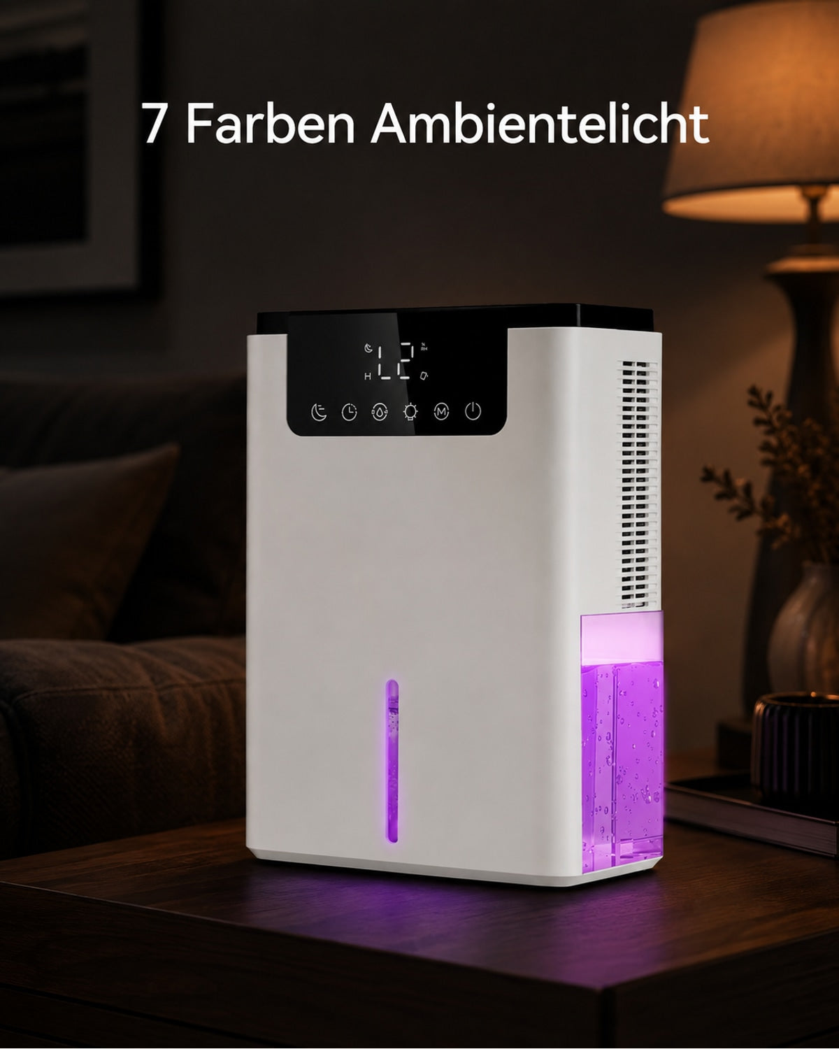 Avfuktare D2 med 2,5-liters tank och pekskärm – produktbild 6