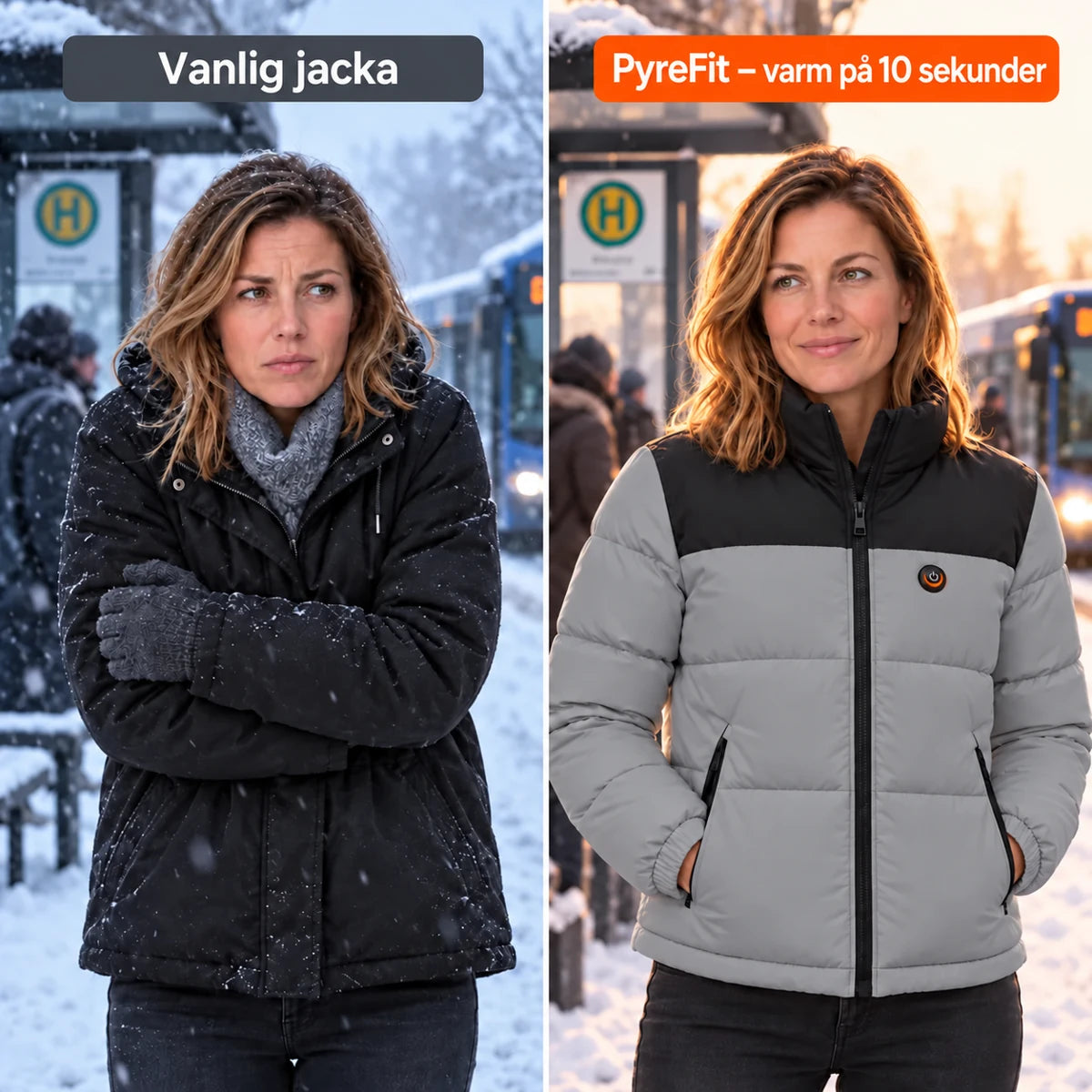 PyreFit Elaron i grått – jämförelse