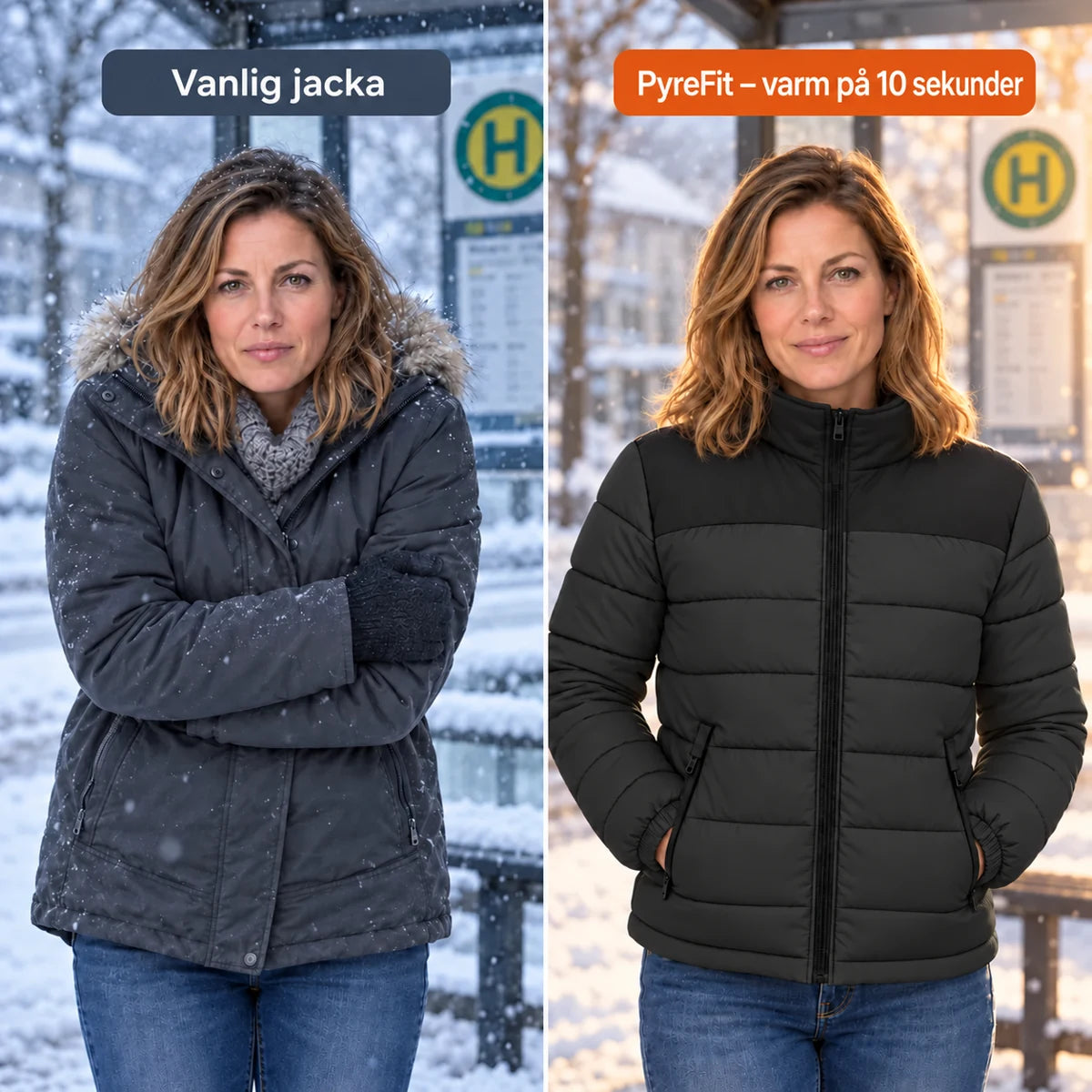 PyreFit Expelia i svart – jämförelse