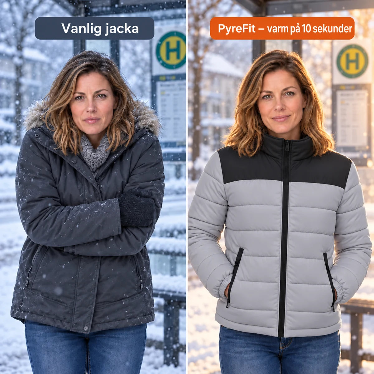 PyreFit Expelia i grått – jämförelse