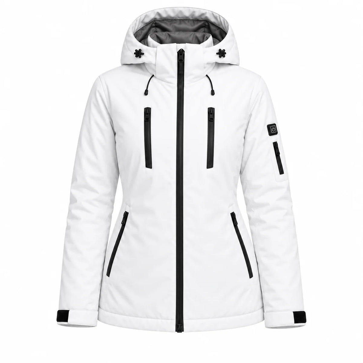 Uppvärmd parkas dam PyreFit Glacio, produktbild utan modell