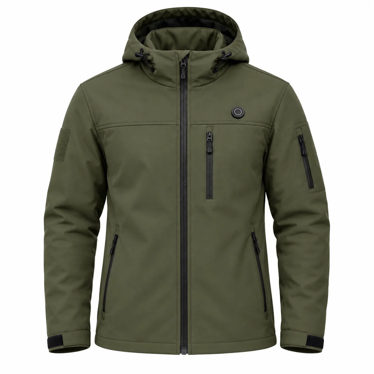 Värmejacka i softshell PyreFit Novera, produktbild utan modell