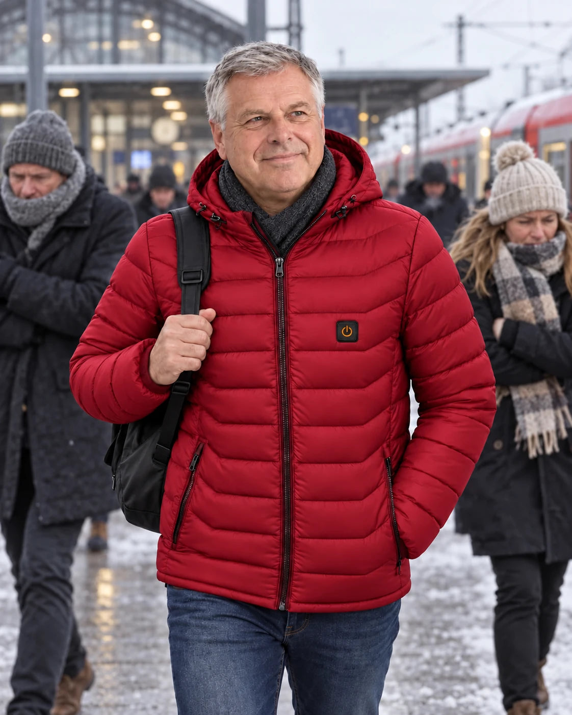 PyreFit Rangor i rött – en vinterdag