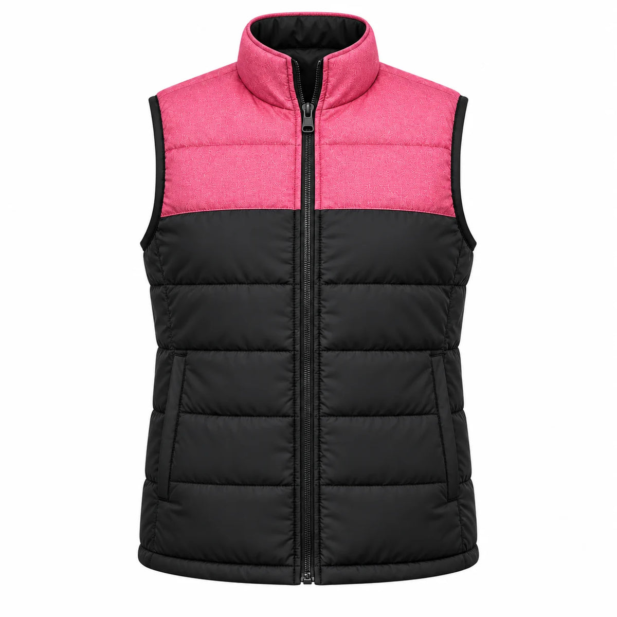 Quiltad värmeväst unisex PyreFit Rundor, produktbild utan modell