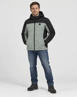 Uppvärmd parkas unisex PyreFit Schiefer, helfigur