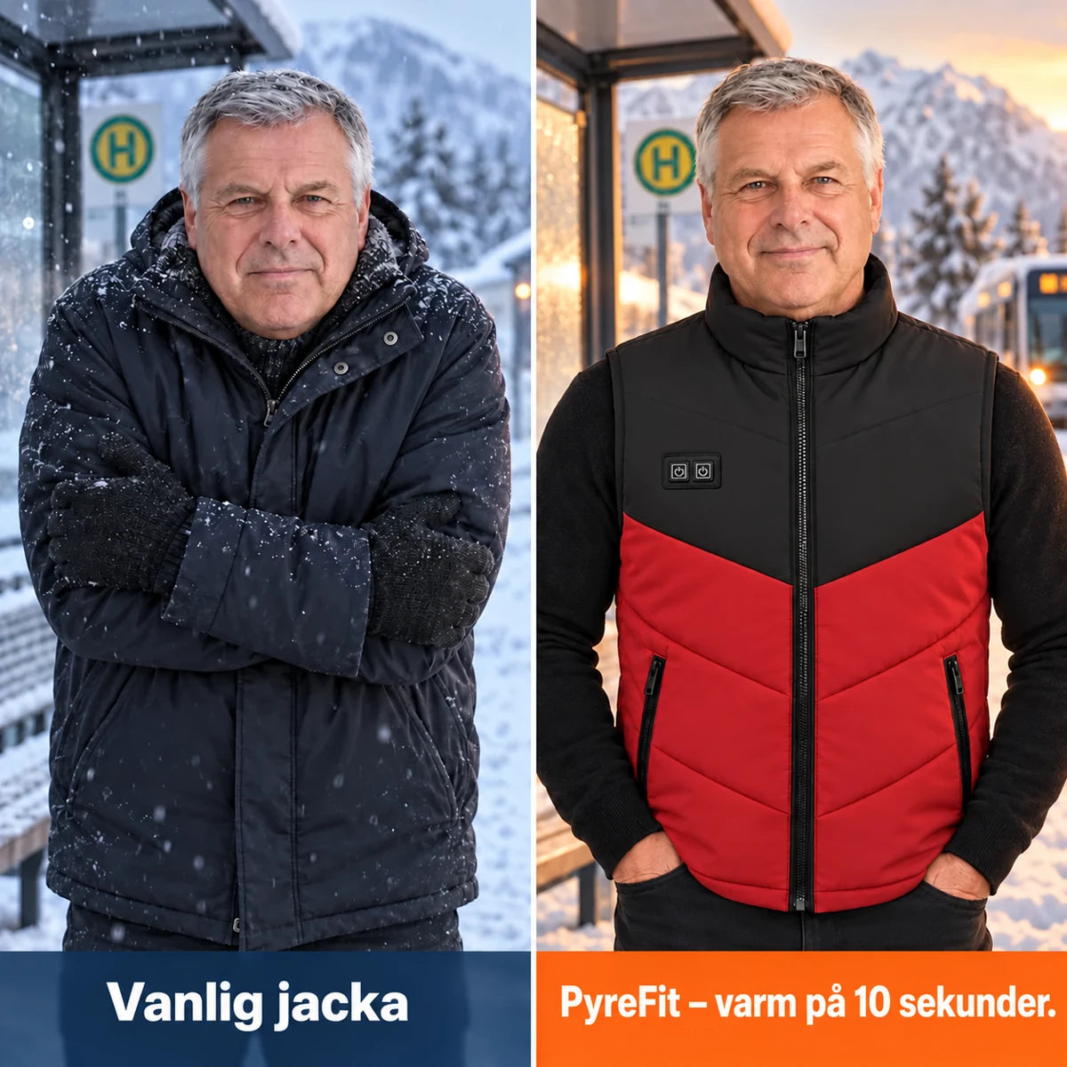 PyreFit Sherpor i rött – jämförelse