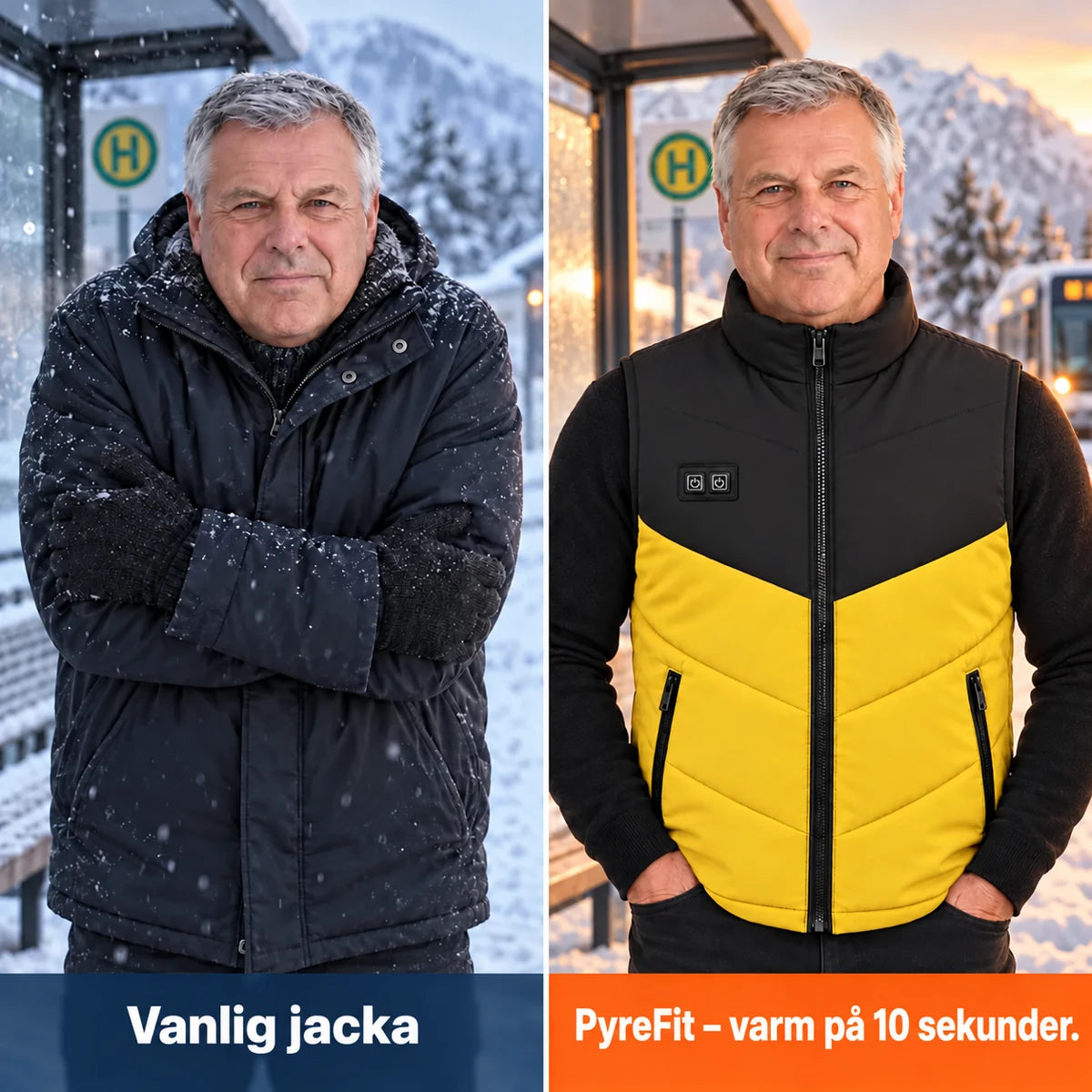 PyreFit Sherpor i gult – jämförelse