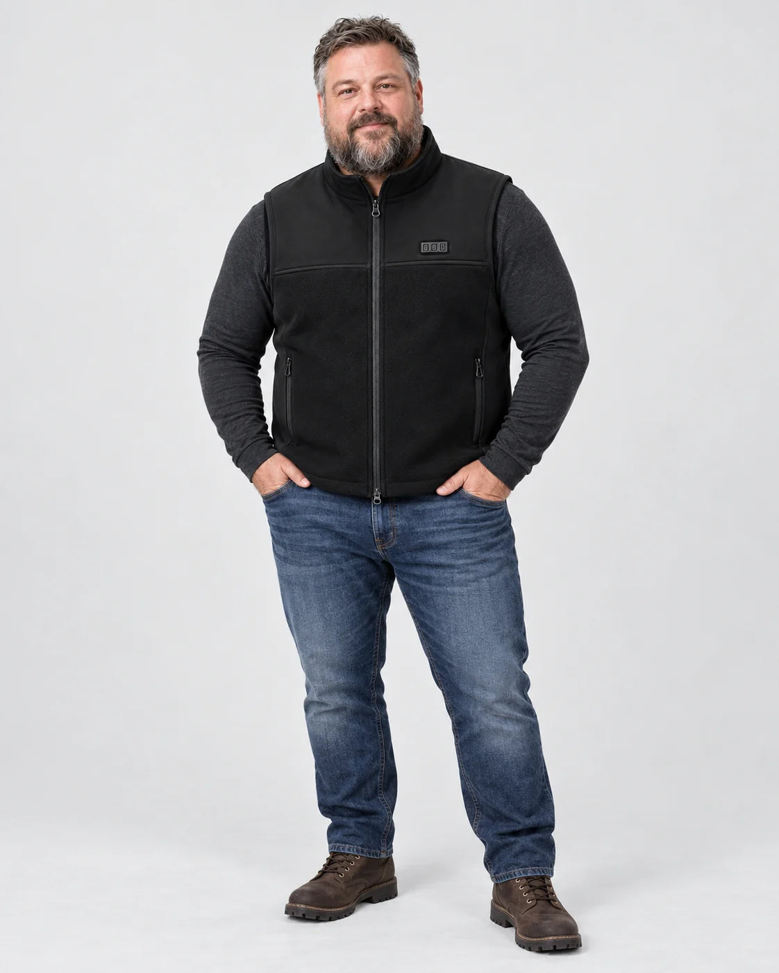 Värmeväst unisex med justerbar vidd PyreFit Tarnor, helfigur
