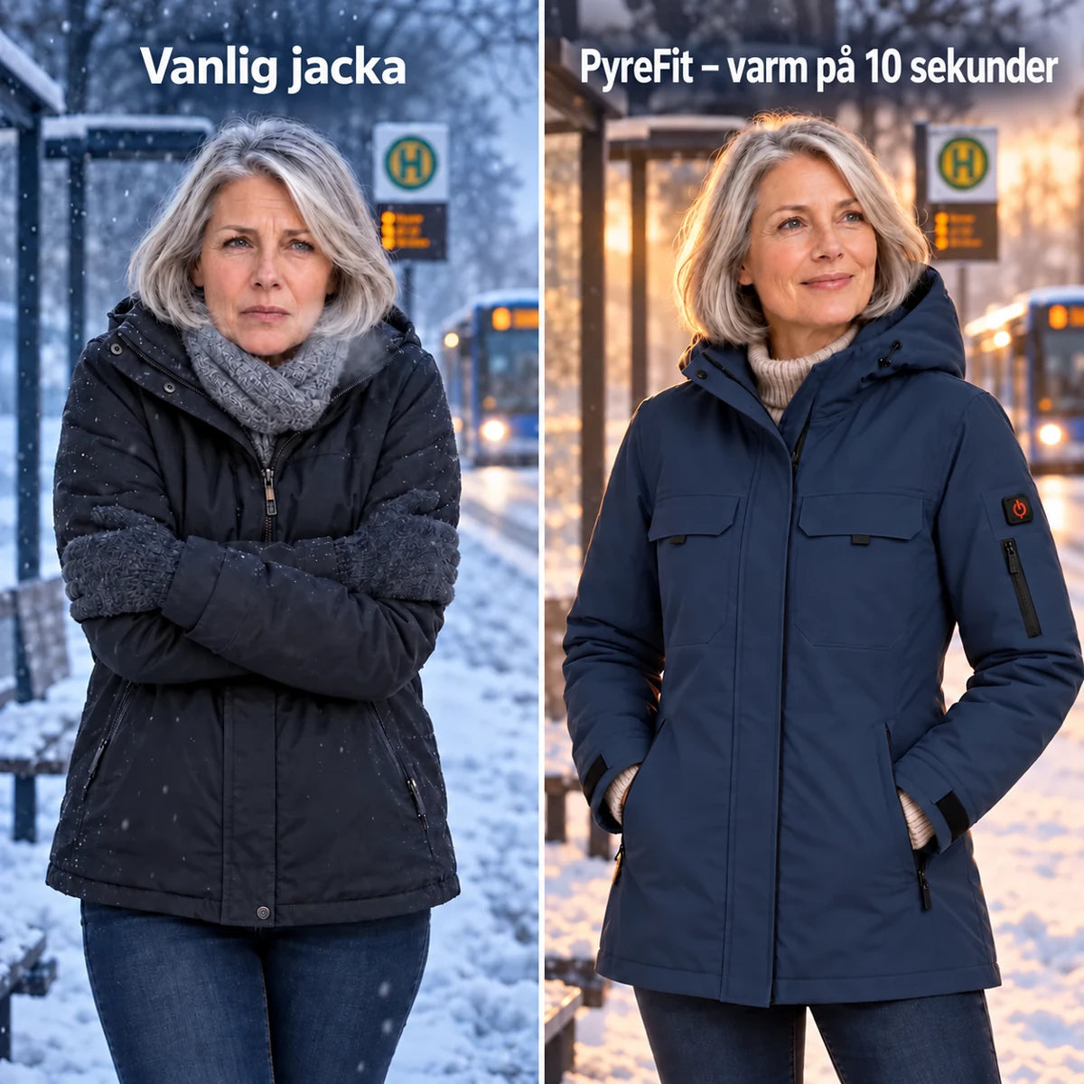 PyreFit Terrano i marinblått – jämförelse