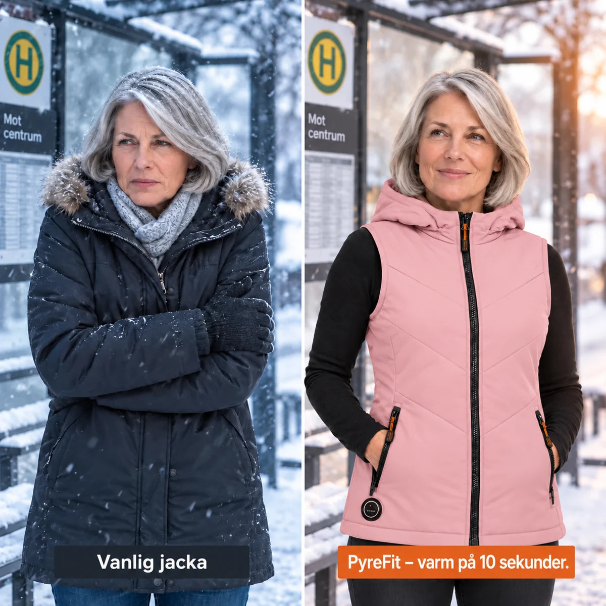 PyreFit Transitor i rosa – jämförelse