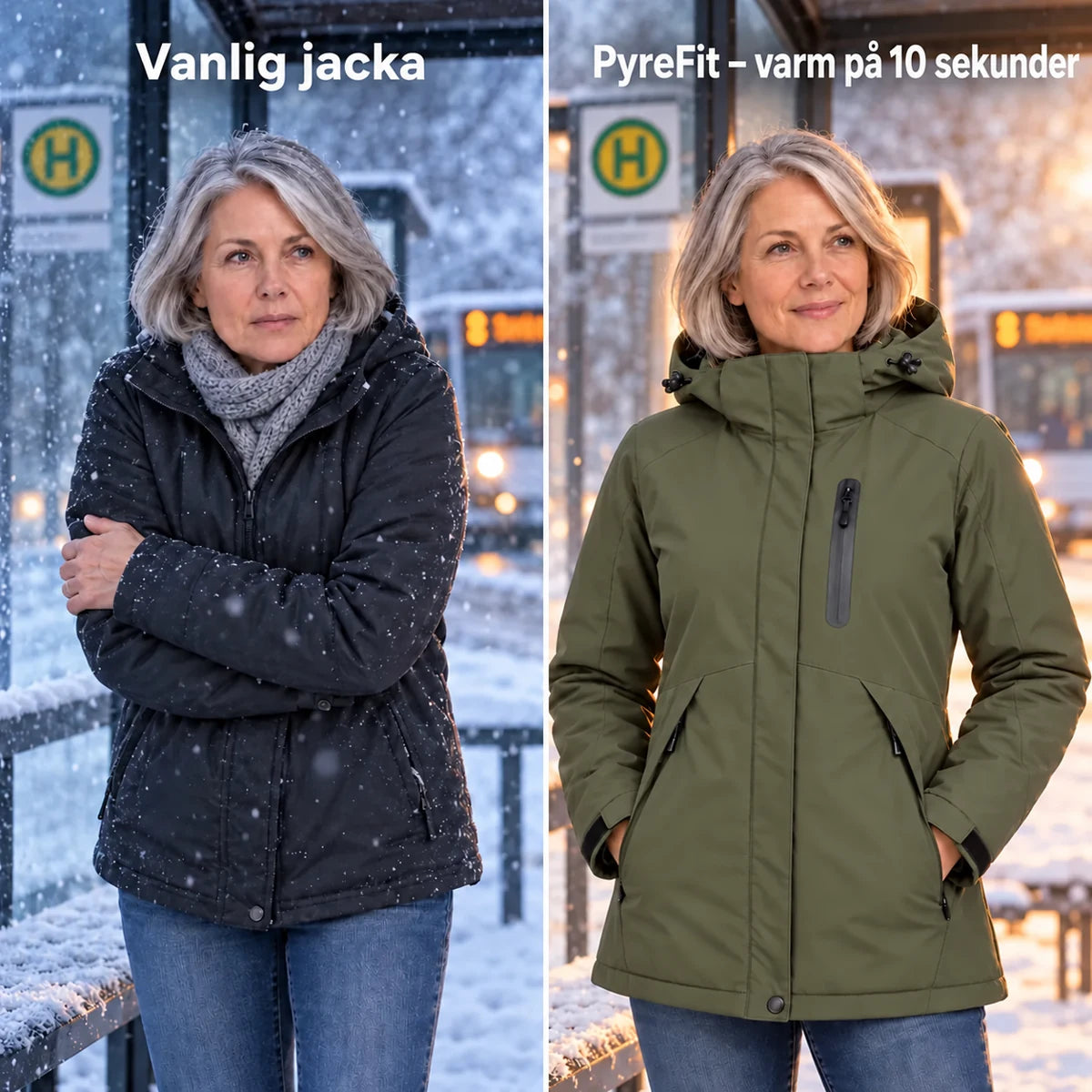PyreFit Traverso i khaki – jämförelse