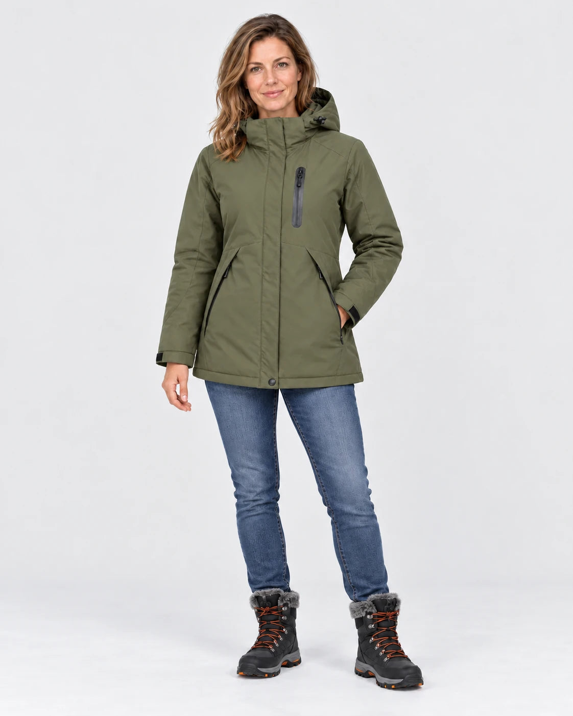 PyreFit Traverso i khaki – helfigur
