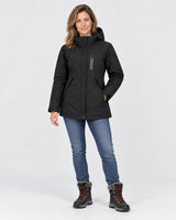 Uppvärmd parkas dam PyreFit Traverso, helfigur