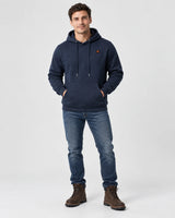 Uppvärmd hoodie herr PyreFit Zippa, helfigur
