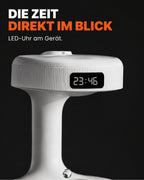 Luftfuktare med droppeffekt och LED-klocka – produktbild 4