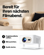 Miniprojektor – redo för din nästa filmkväll.