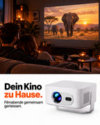 Miniprojektor – filmkväll hemma