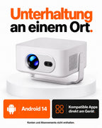 Miniprojektor – Android 14