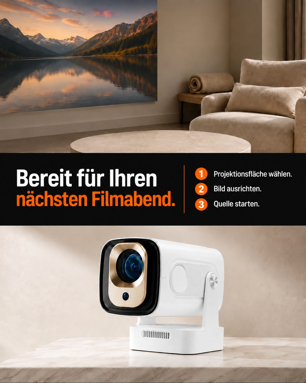 Miniprojektor – produktbild 10
