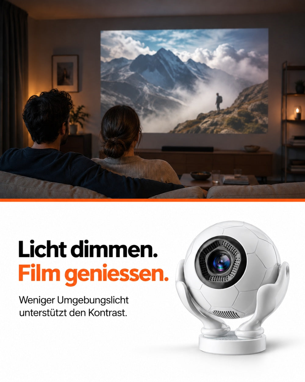 Miniprojektor – produktbild 8