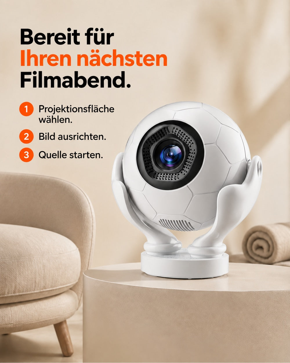 Miniprojektor – produktbild 10