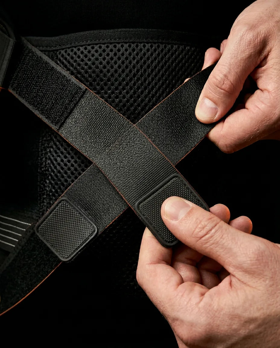 Ryggbandage med vridlås – justerbart stöd för rygg och midja i vardagen – produktbild 4